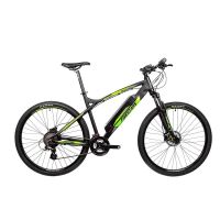 Bicicleta electrica Fivestars 29 negrumat/verde 500mm (L)