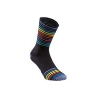 Sosete SPECIALIZED Full Stripe Sock Black Aspect